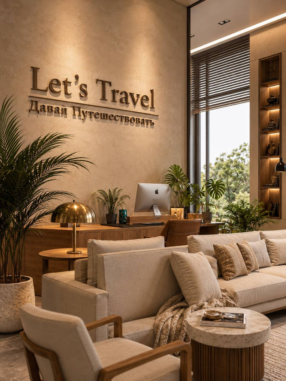 Интерьер офиса Let’s Travel